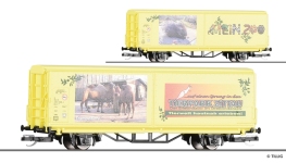 Tillig 14854 - TT - START-Schiebewandwagen Mein Zoo, Ep. VI